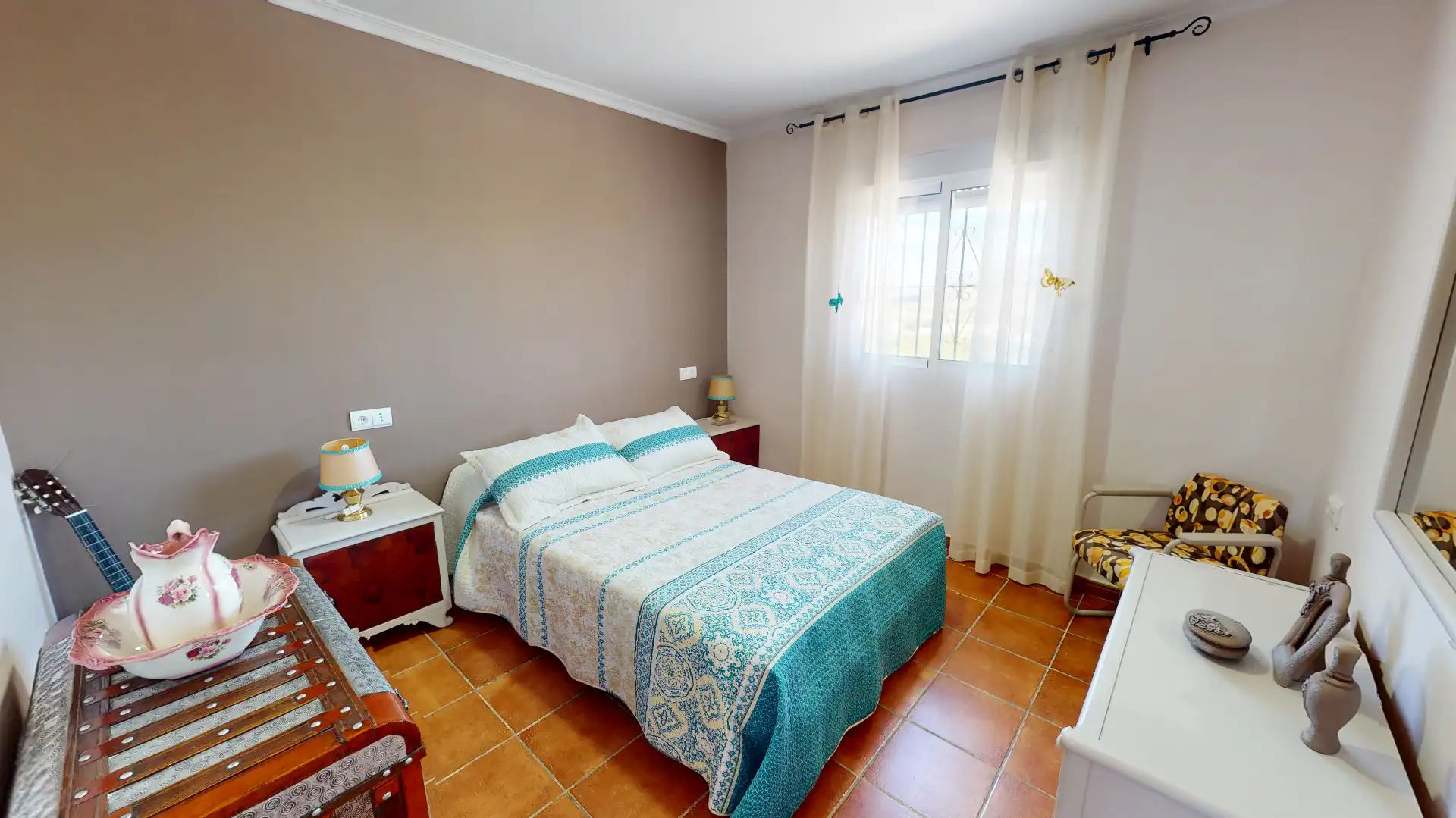 Bedroom of Country homes for sale in Hondón de los Frailes  with Air Conditioner, Terrace and Furnished