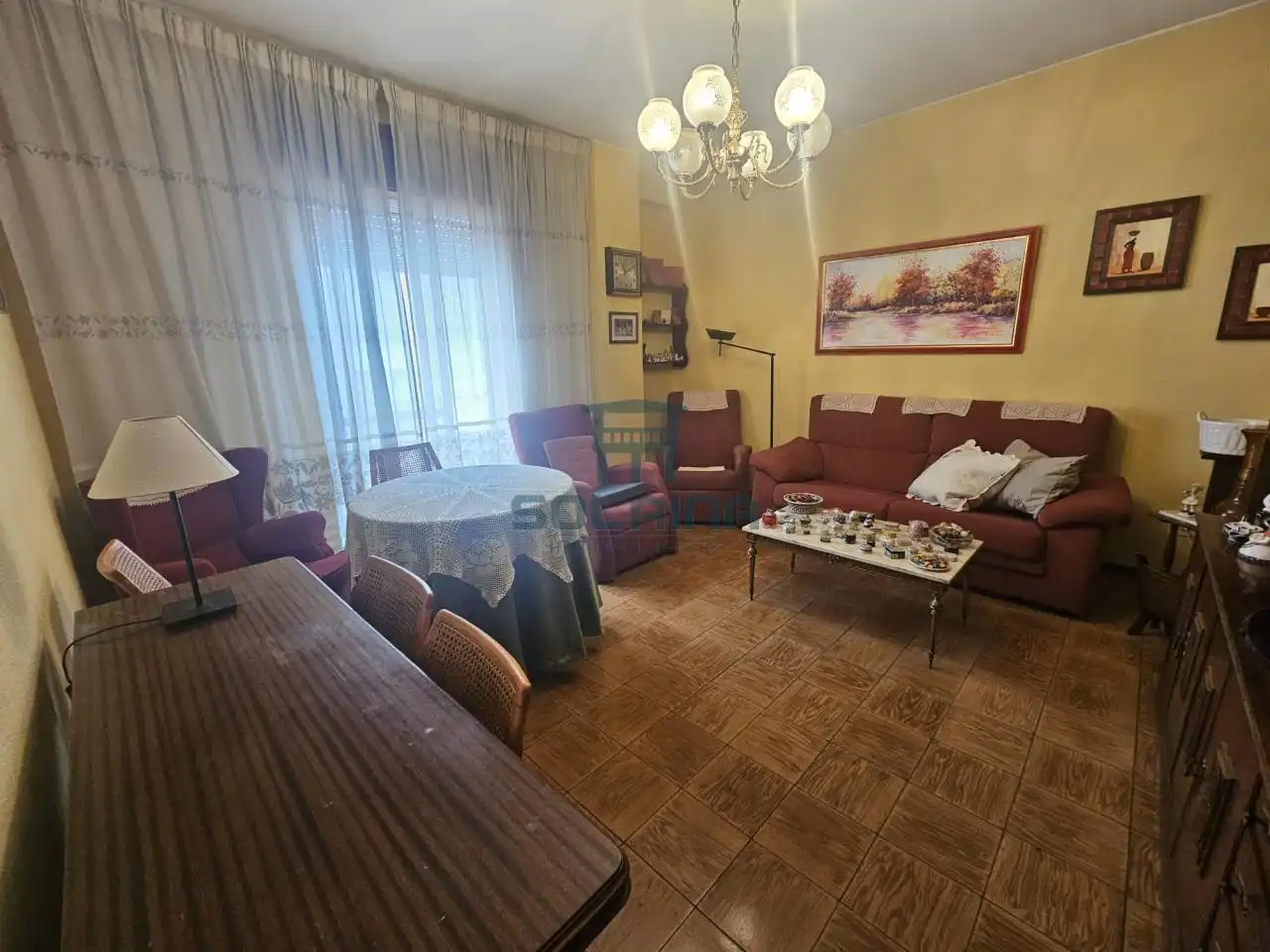 Living room of Flat for sale in Ourense Capital   with Heating and Balcony