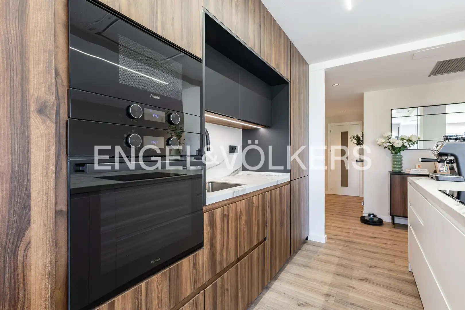 Kitchen of Flat for sale in Sabadell  with Air Conditioner, Heating and Parquet flooring