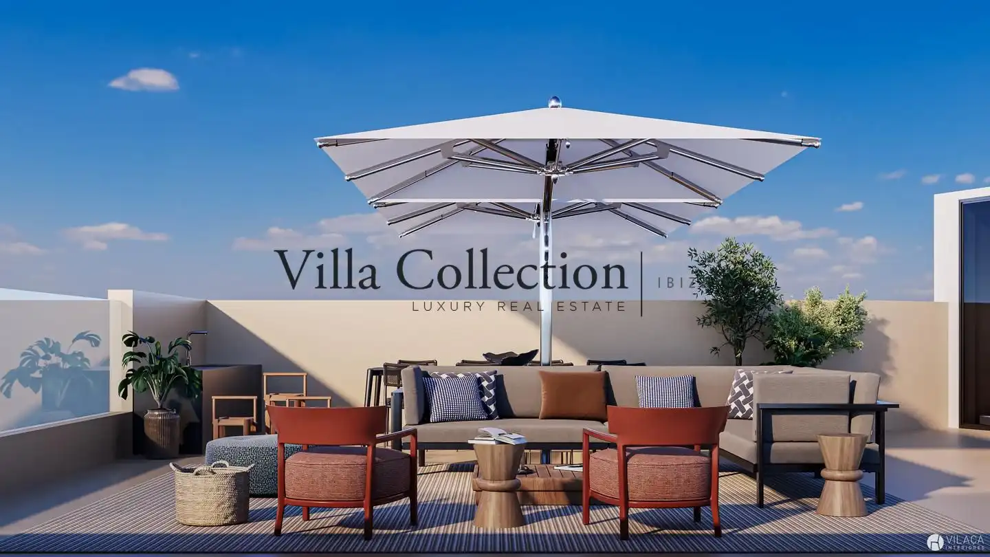 Terrace of Houses for sale in Santa Eulària des Riu  with Air Conditioner, Heating and Terrace