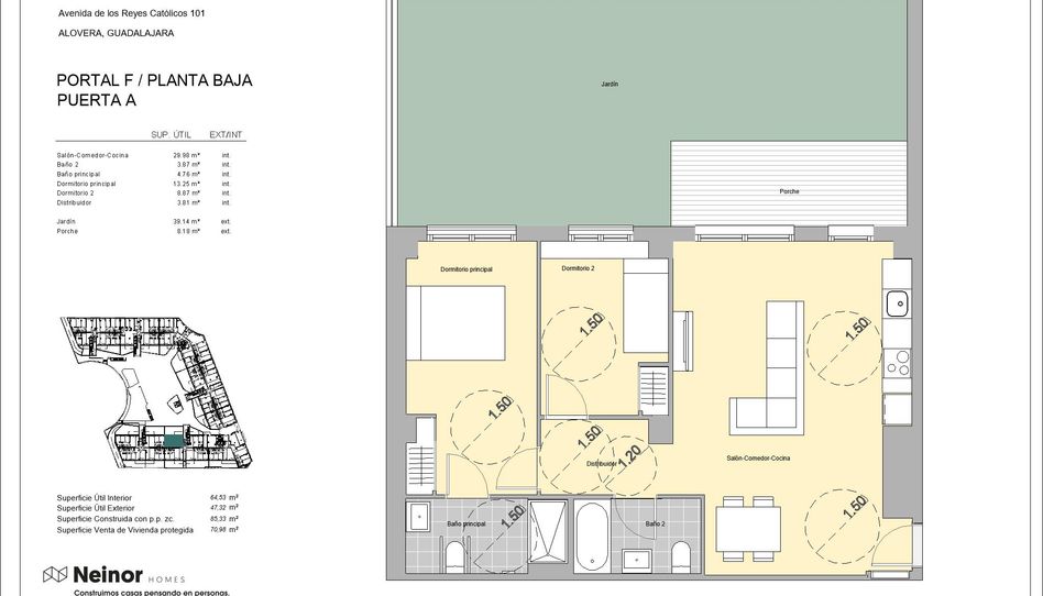 Foto 1 de Piso en venta en Avenida Camino las Fuentes, Alovera, Guadalajara
