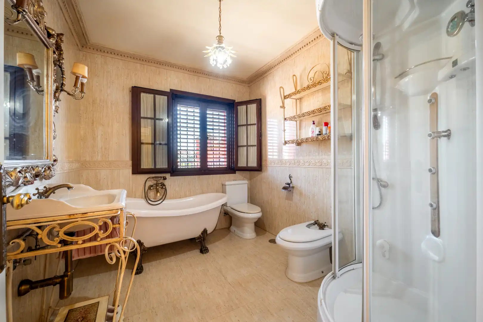 Baño de Casa o chalet en venta en Mijas con Aire acondicionado, Calefacción y Jardín privado