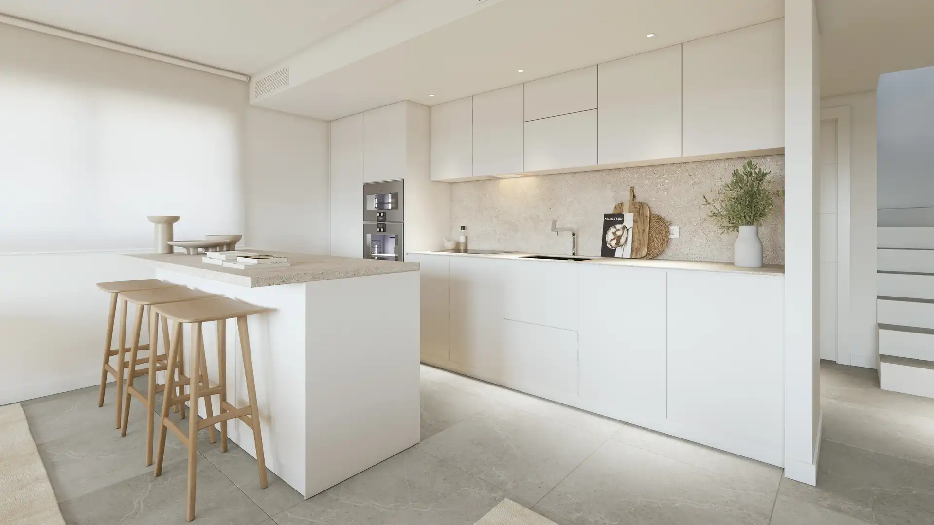 Kitchen of Flat for sale in Calonge i Sant Antoni  with Air Conditioner, Private garden and Terrace