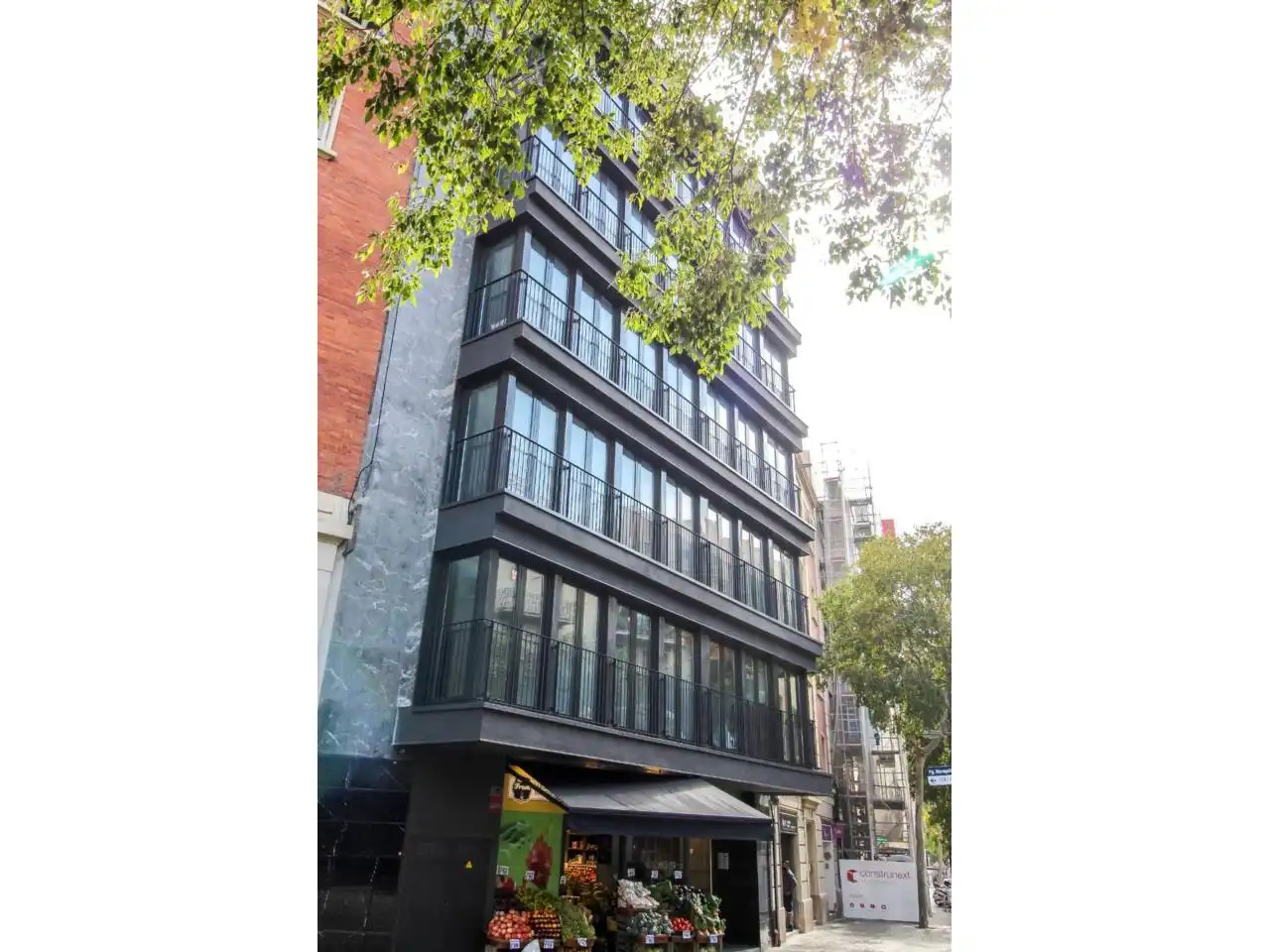 Exterior view of Flat for rent in Barcelona  with Air Conditioner, Heating and Parquet flooring