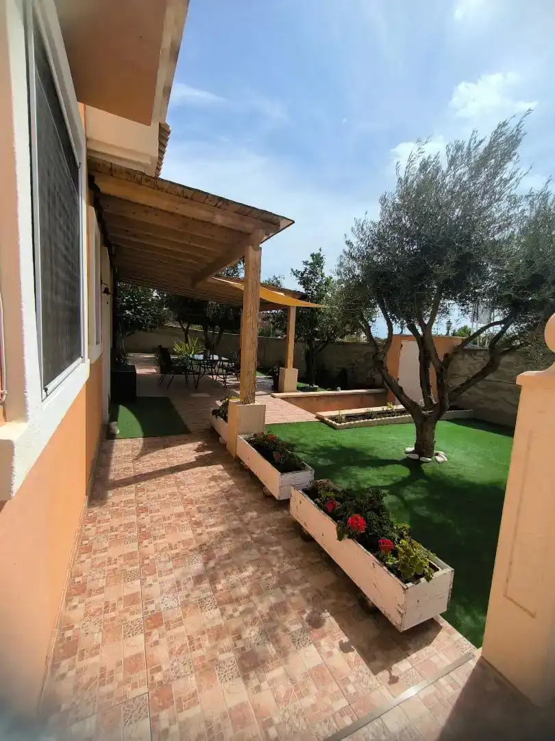 Terraza de Casa o chalet en venta en Mutxamel con Aire acondicionado, Jardín privado y Trastero