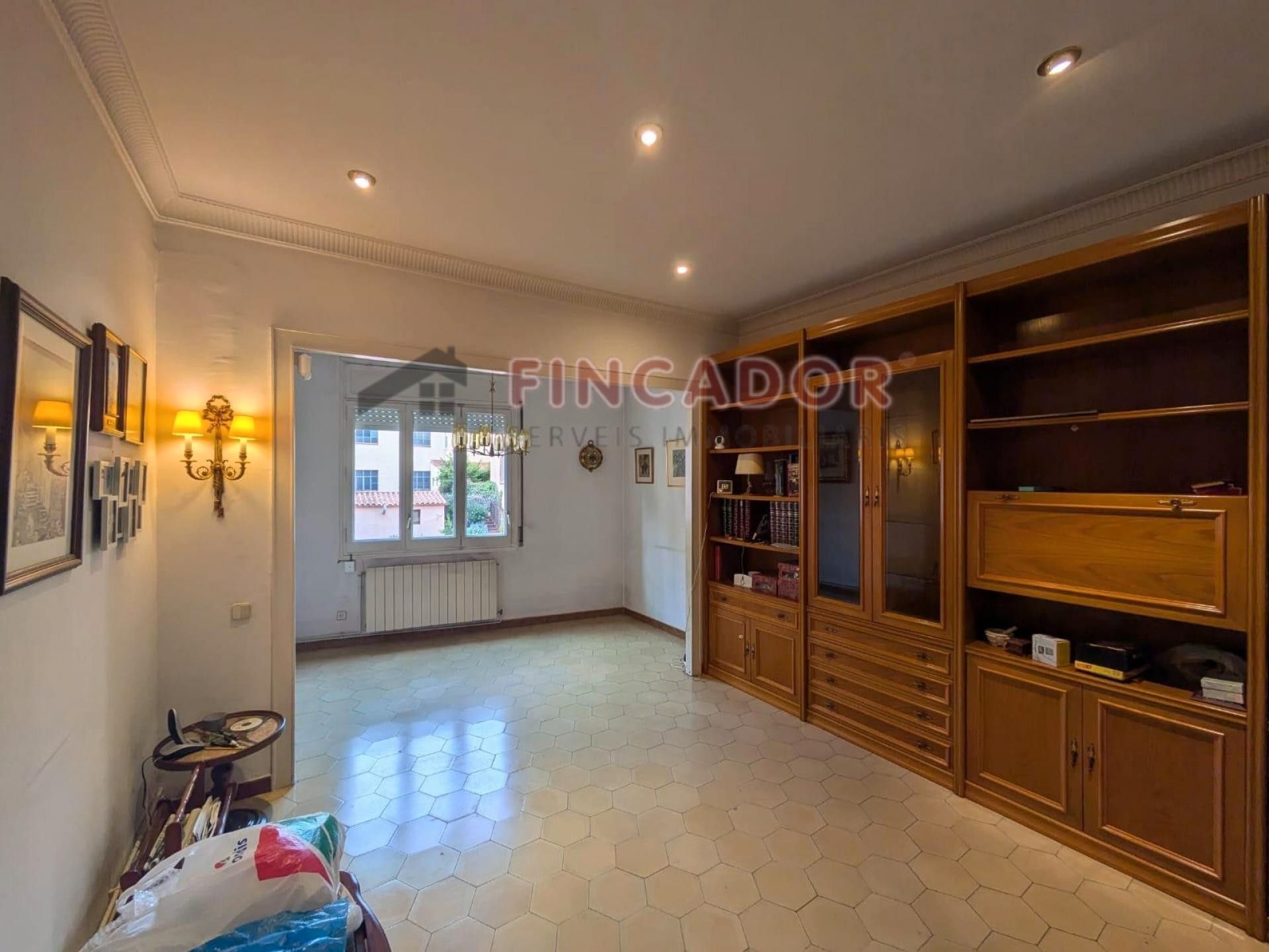 Sala d'estar de Pis en venda en  Barcelona Capital amb Calefacció