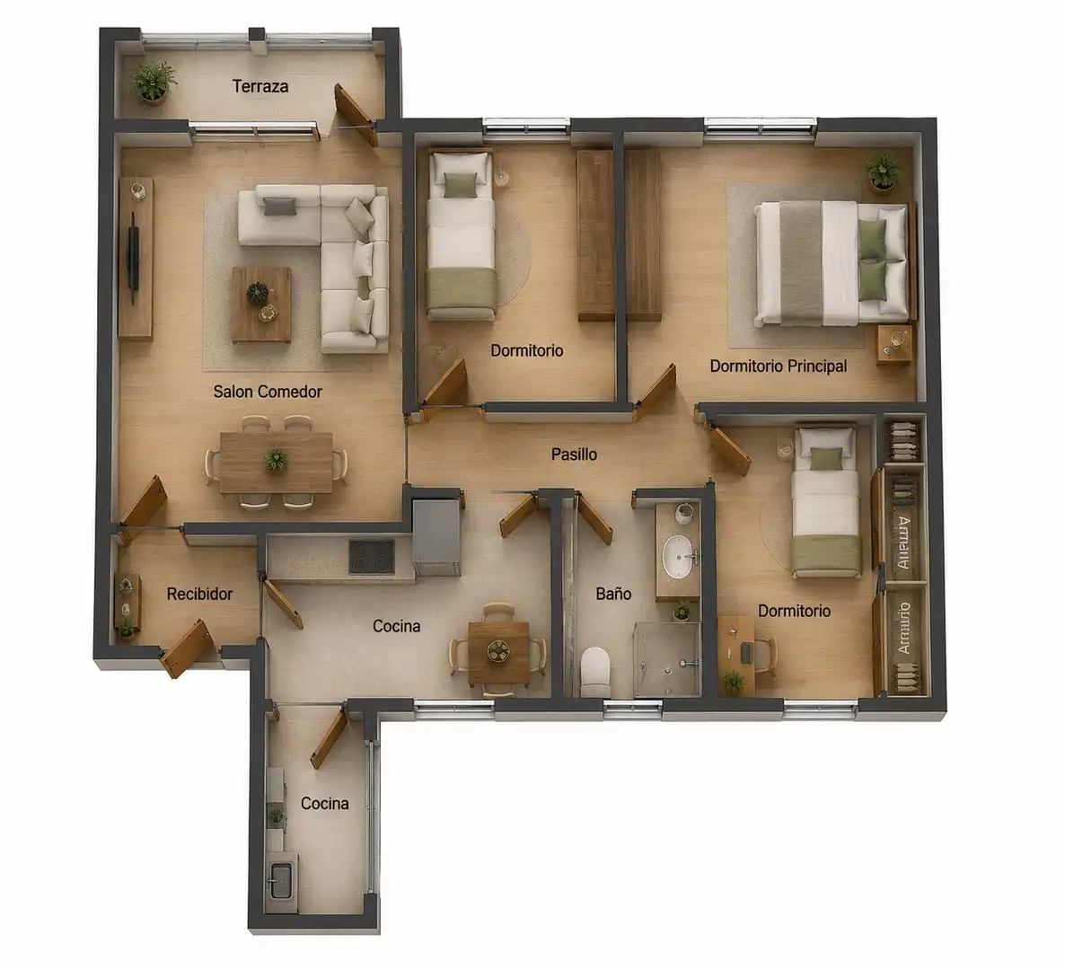 Flat for sale in Leganés  with Heating and Terrace