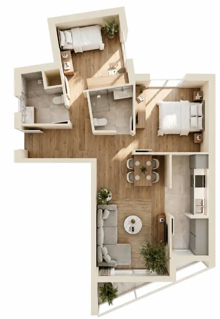 Piso en venta en Maracena con Aire acondicionado, Calefacción y Jardín privado