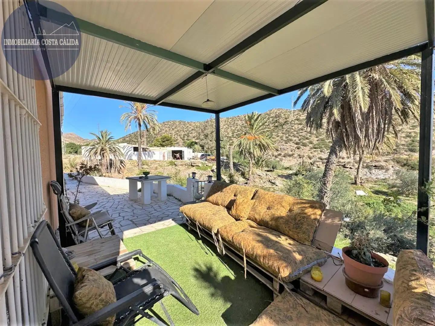Terraza de Finca rústica en venta en Pulpí con Jardín privado, Terraza y Trastero
