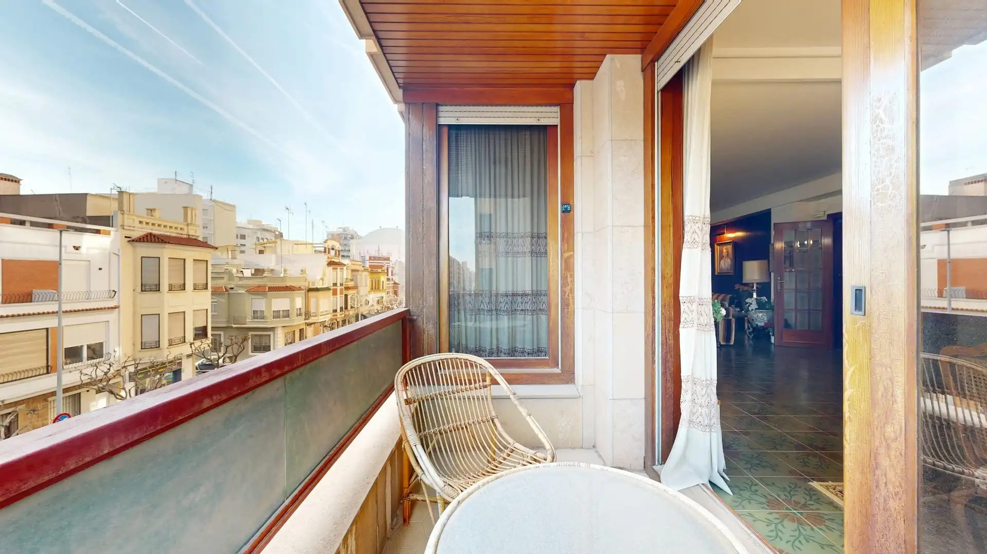 Balcony of Flat for sale in Vila-real  with Private garden, Terrace and Storage room