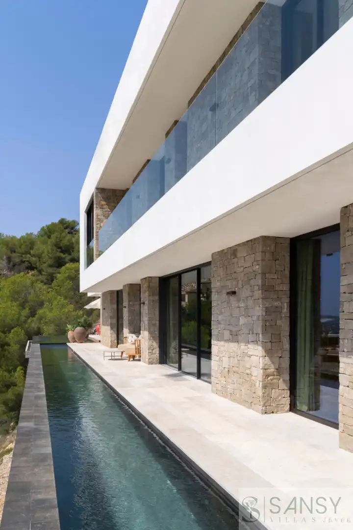 Vista exterior de Casa o xalet en venda en Jávea / Xàbia amb Aire condicionat, Calefacció i Terrassa