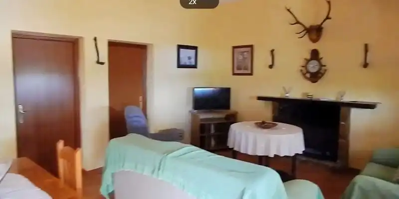 Sala d'estar de Finca rústica en venda en La Puebla de los Infantes amb Jardí privat i Terrassa