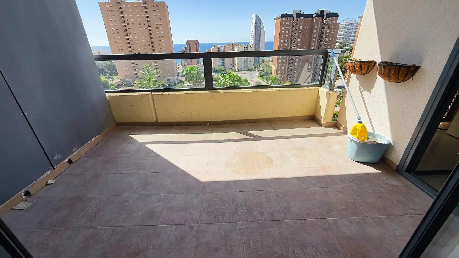 Terraza de Piso en venta en Benidorm con Aire acondicionado, Jardín privado y Terraza