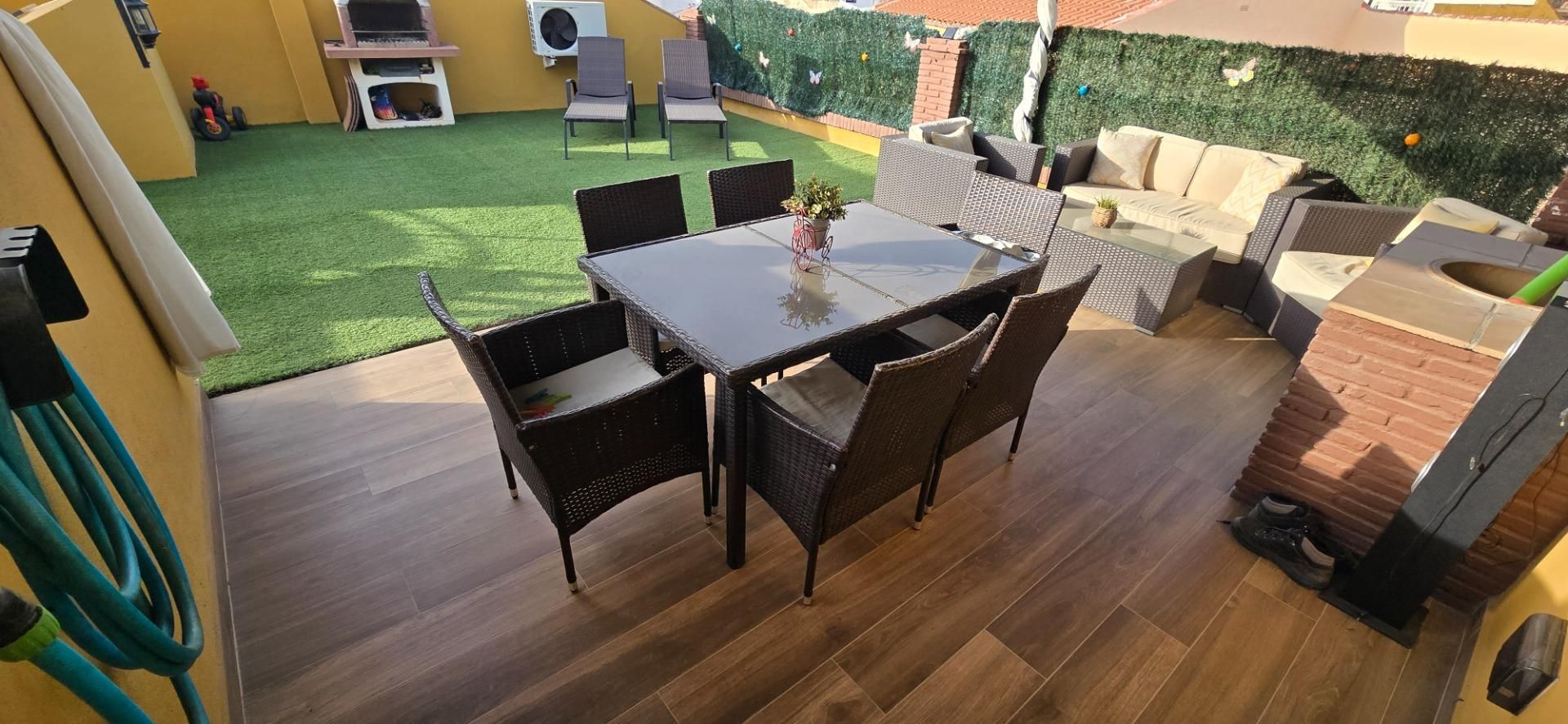 Terraza de Casa adosada en venta en Málaga Capital con Aire acondicionado, Calefacción y Terraza