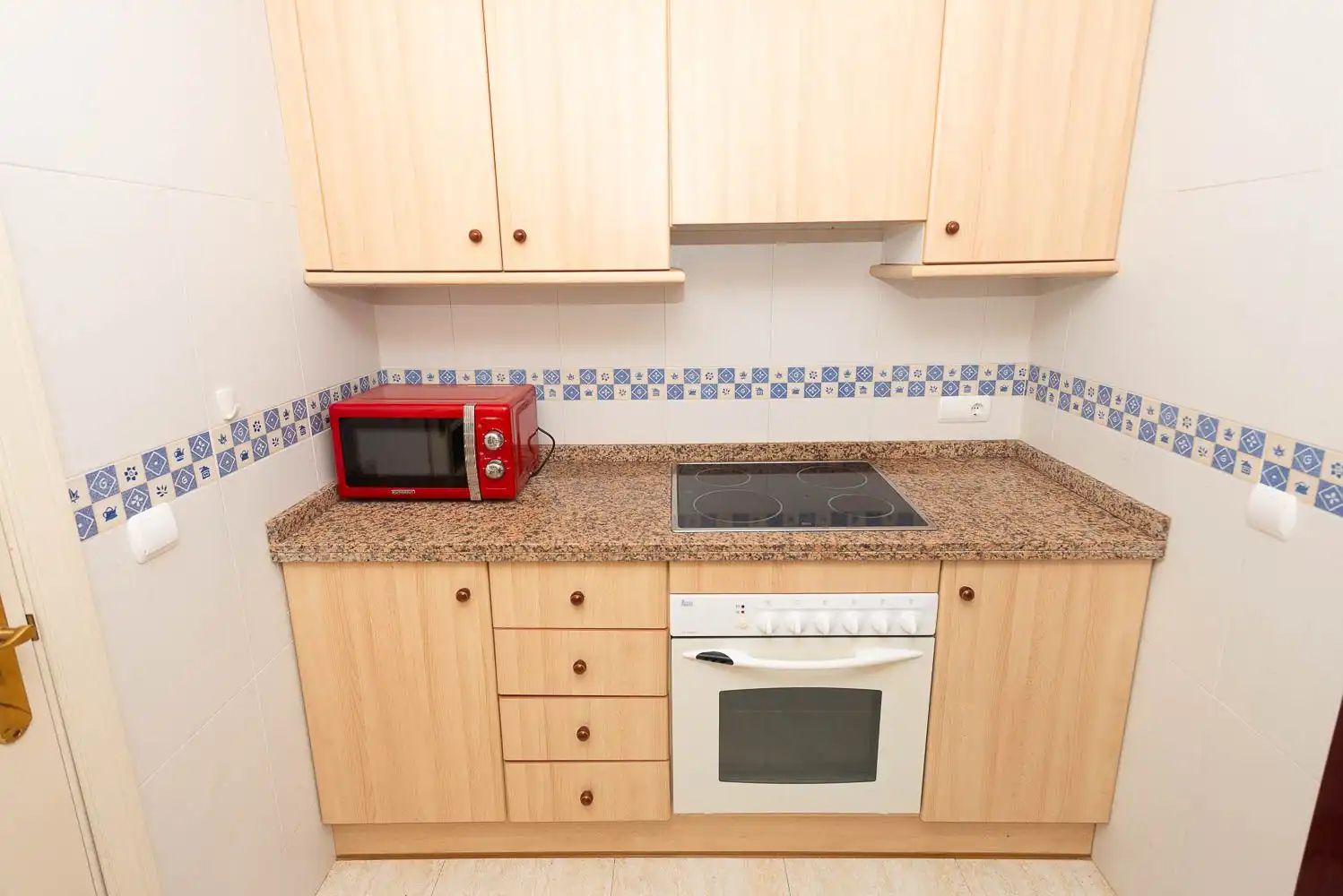 Kitchen of Apartments for sale in Calpe / Calp  with Air Conditioner, Terrace and Community pool