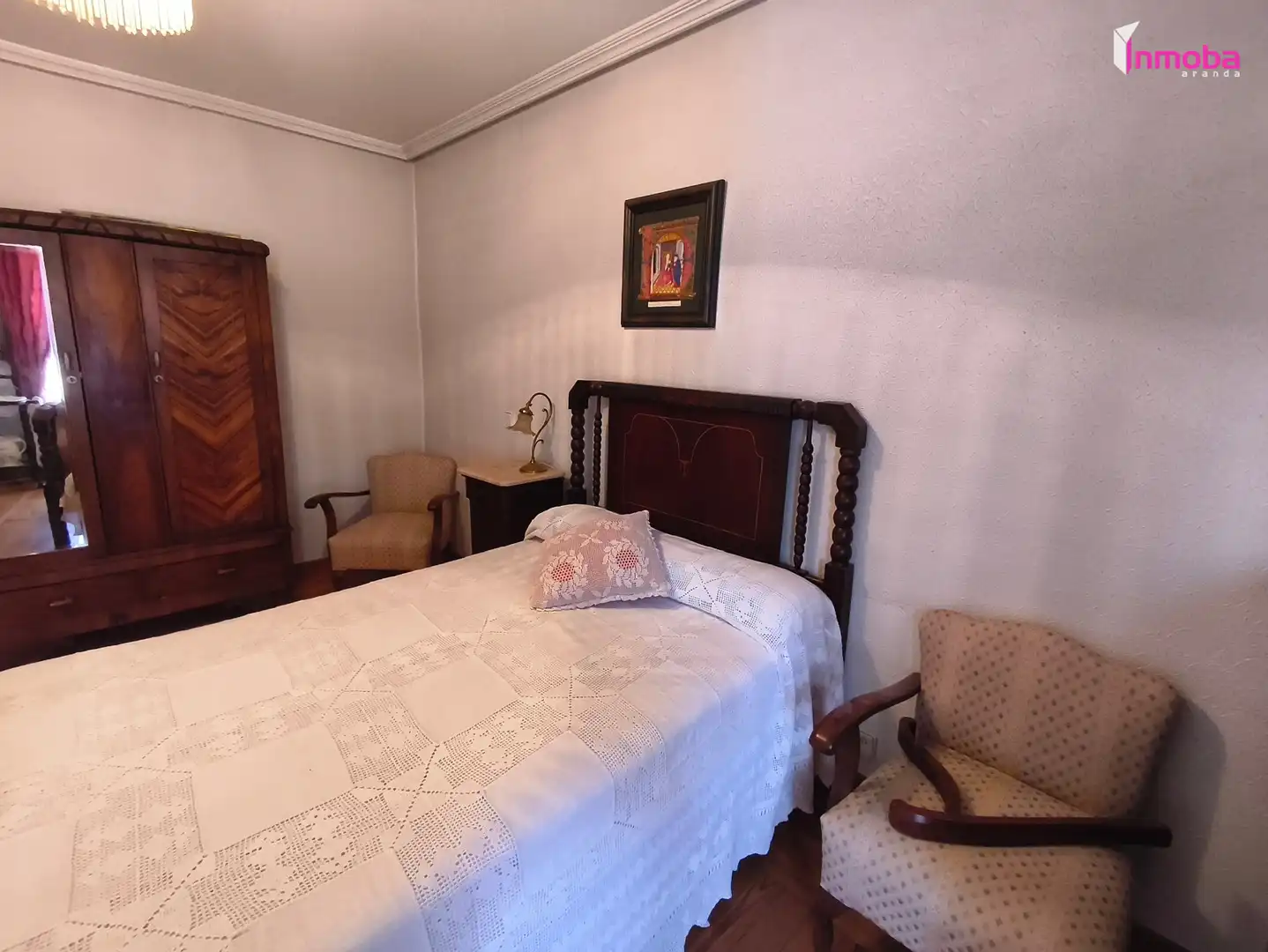 Schlafzimmer von Wohnung zum Verkauf in Aranda de Duero mit Heizung, Parkett und Balkon