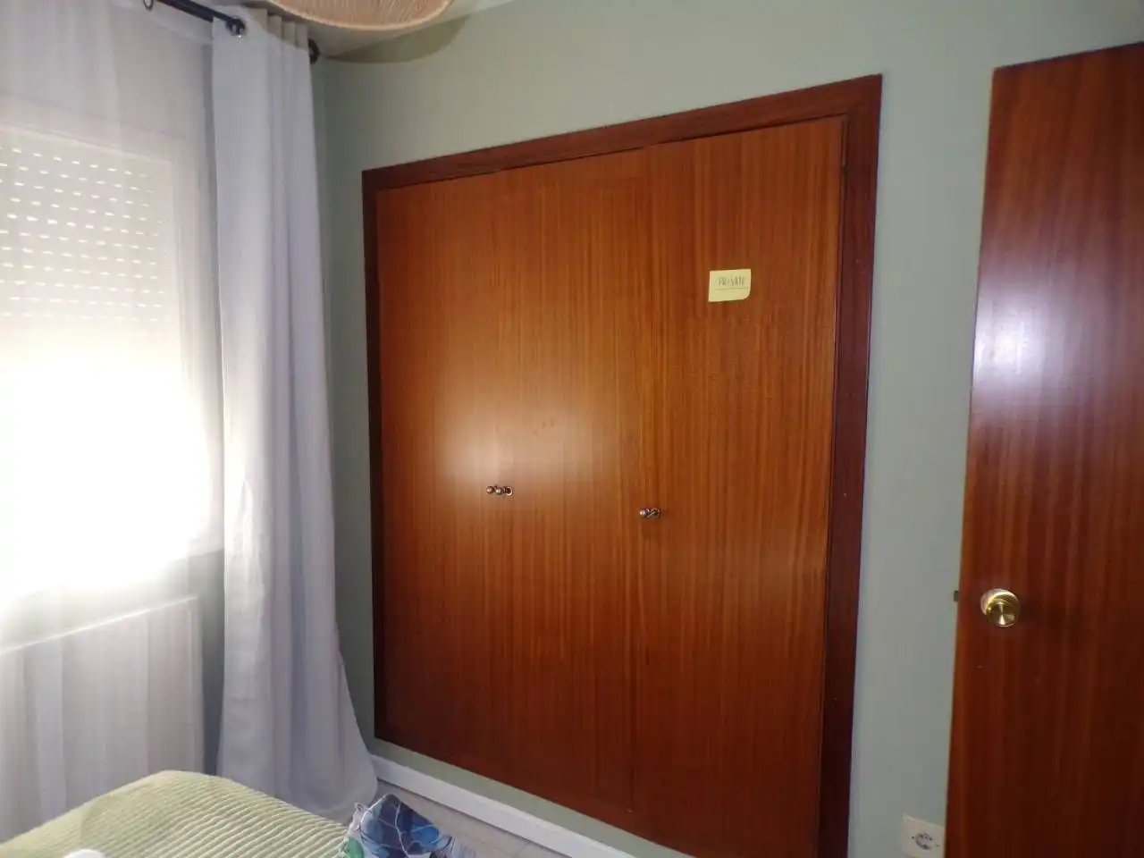 Bedroom of Flat for sale in Figueres  with Terrace and Furnished