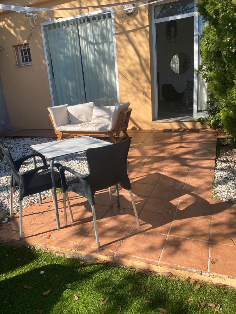 Terrace of Apartment to rent in Chiva  with Air Conditioner, Heating and Private garden