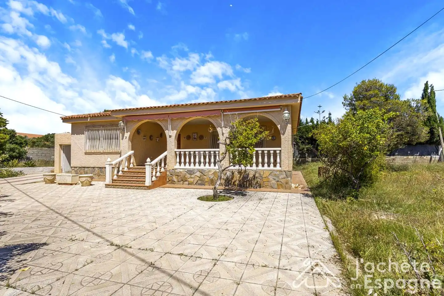 Vista exterior de Casa o chalet en venta en Mutxamel con Jardín privado y Terraza