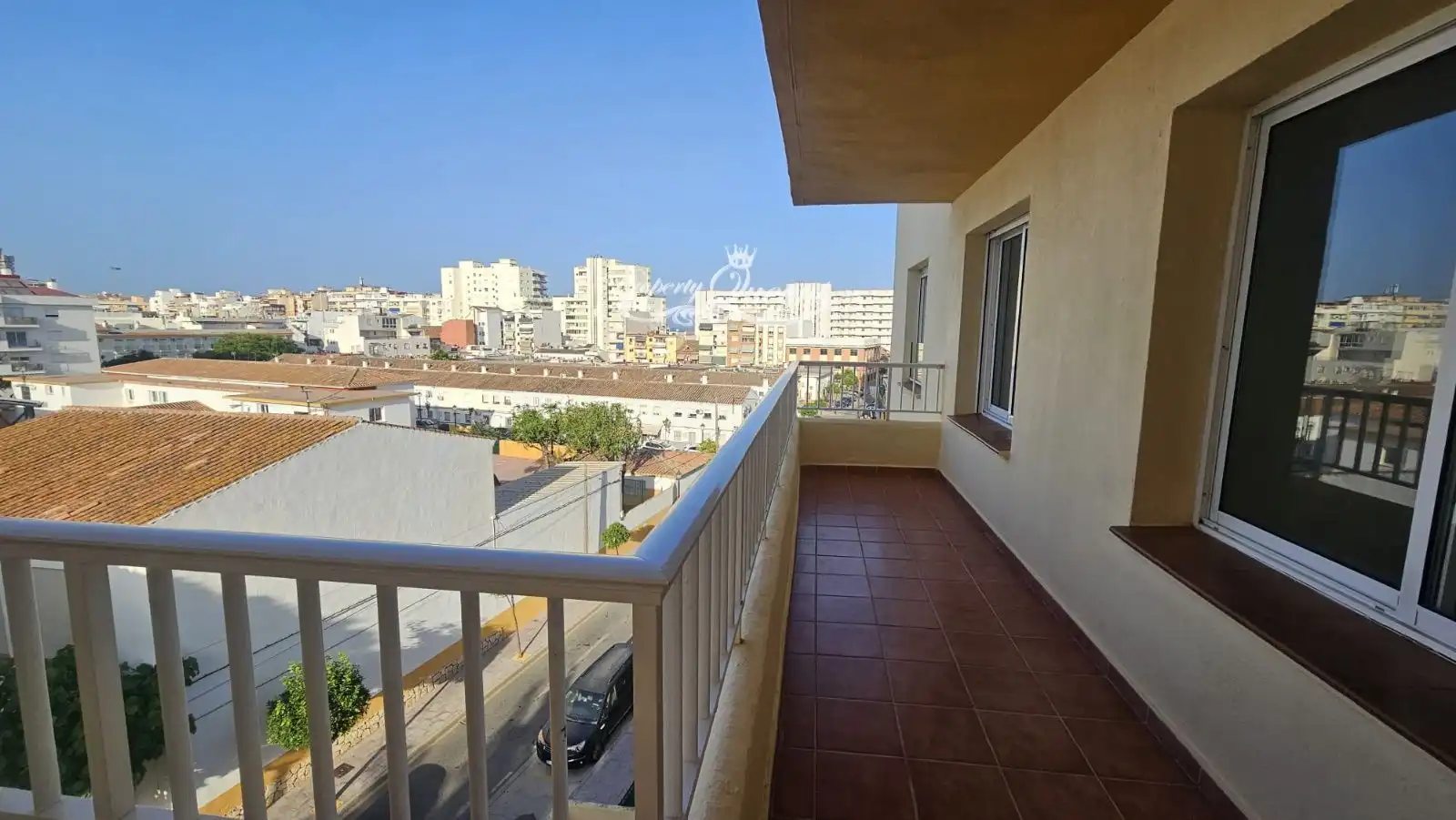 Terrasse von Wohnung zur Miete in Fuengirola mit Terrasse, Ofen und Waschmaschine
