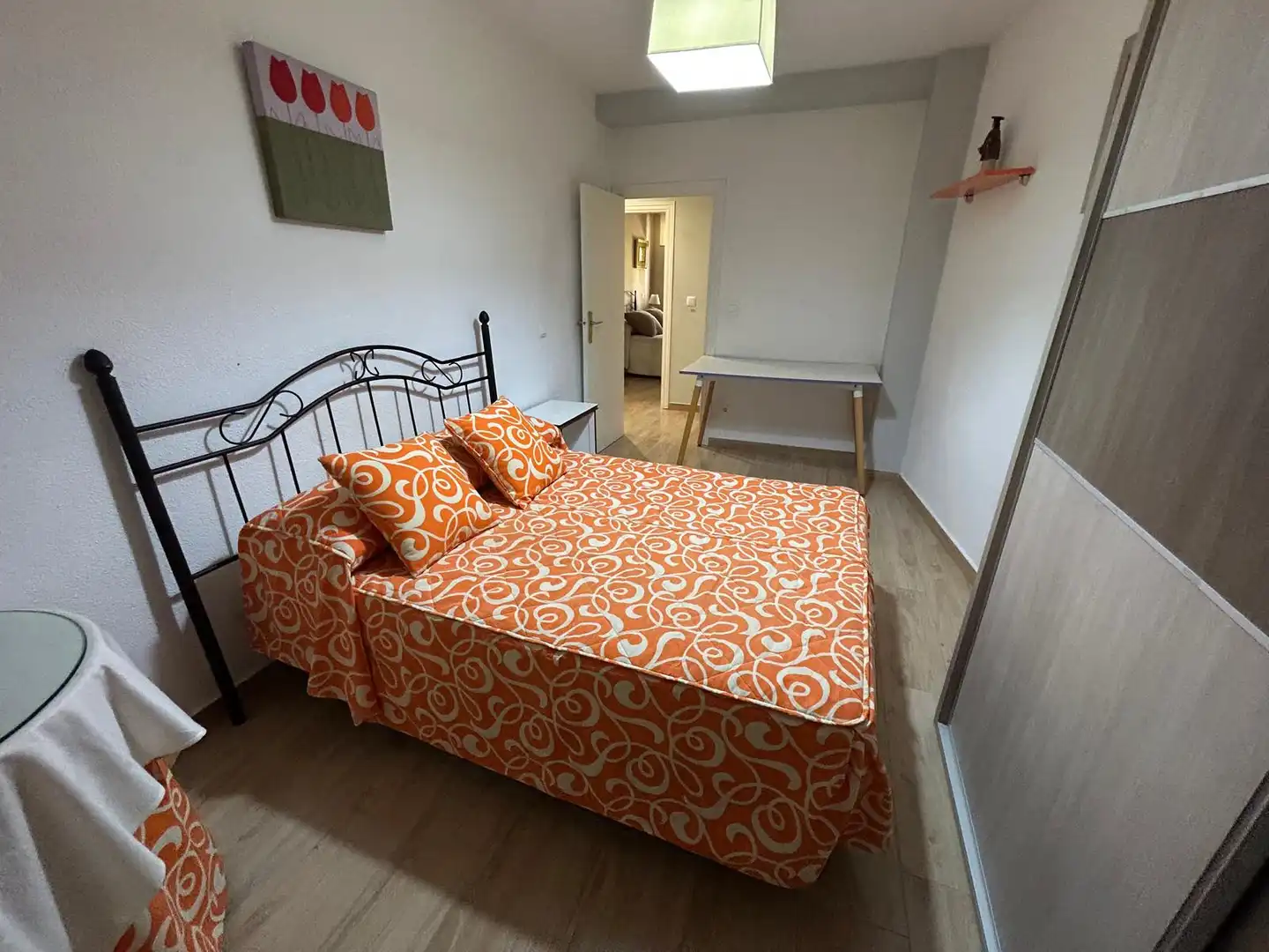 Dormitori de Apartament de lloguer en Valladolid amb Calefacció, Terrassa i Traster