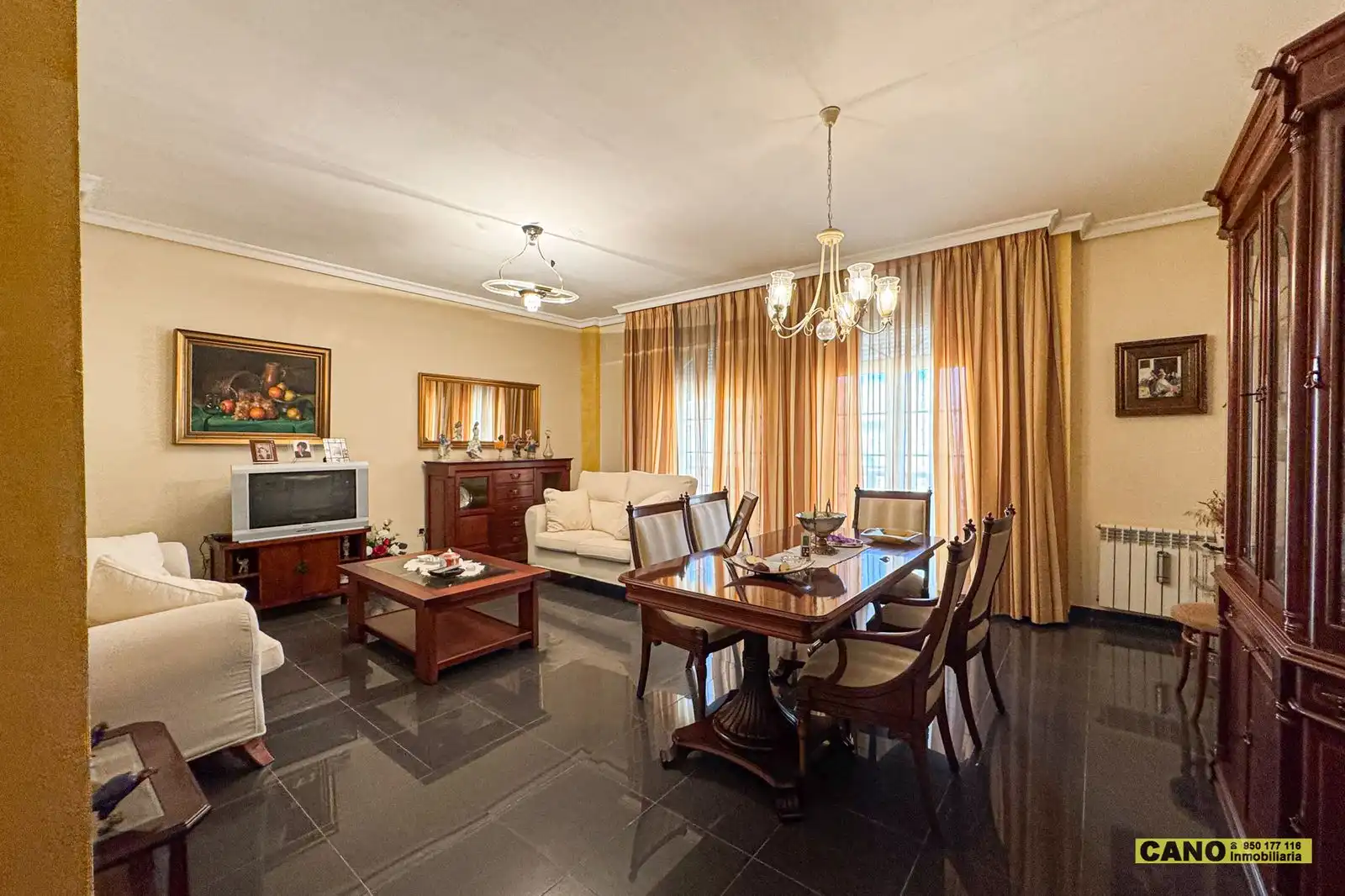 Living room of Houses for sale in Roquetas de Mar  with Air Conditioner, Heating and Terrace