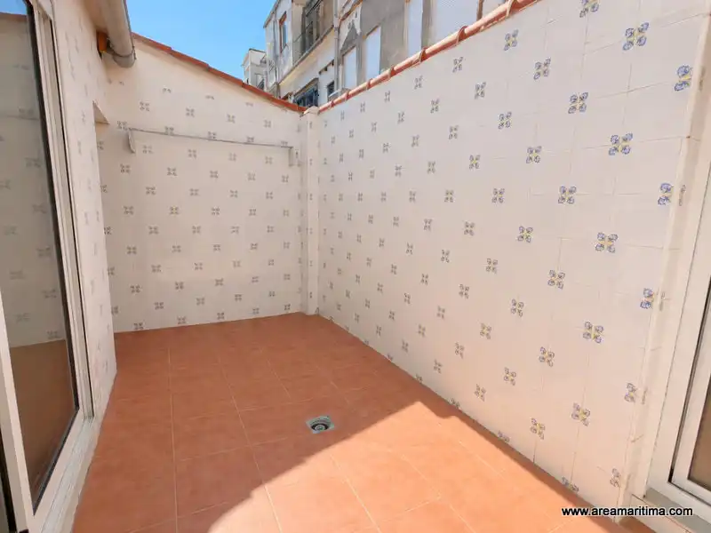 Terrasse von Erdgeschoss zur Miete in Valencia mit Klimaanlage, Terrasse und Ofen