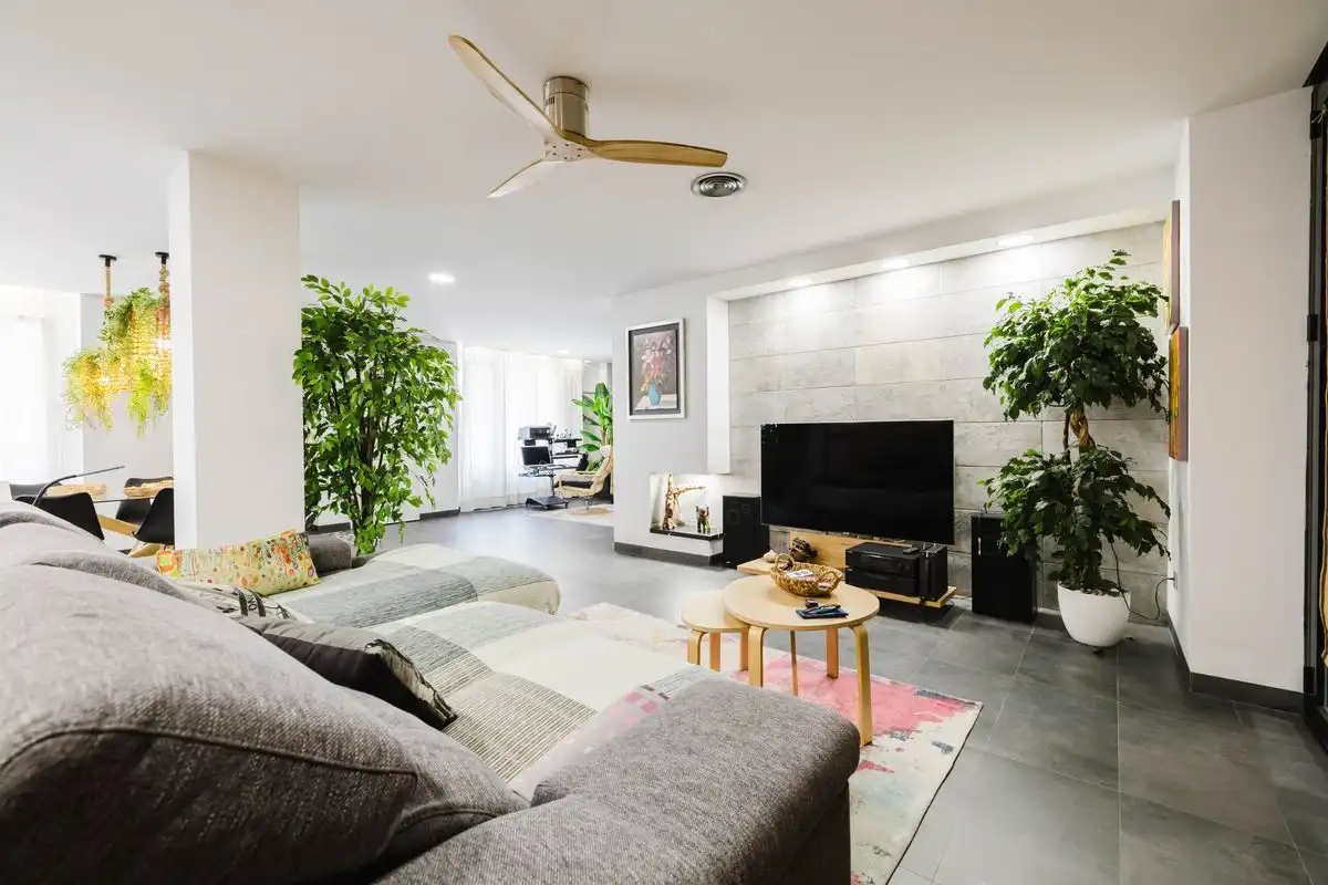 Sala d'estar de Loft en venda en Málaga amb Aire condicionat, Calefacció i Traster