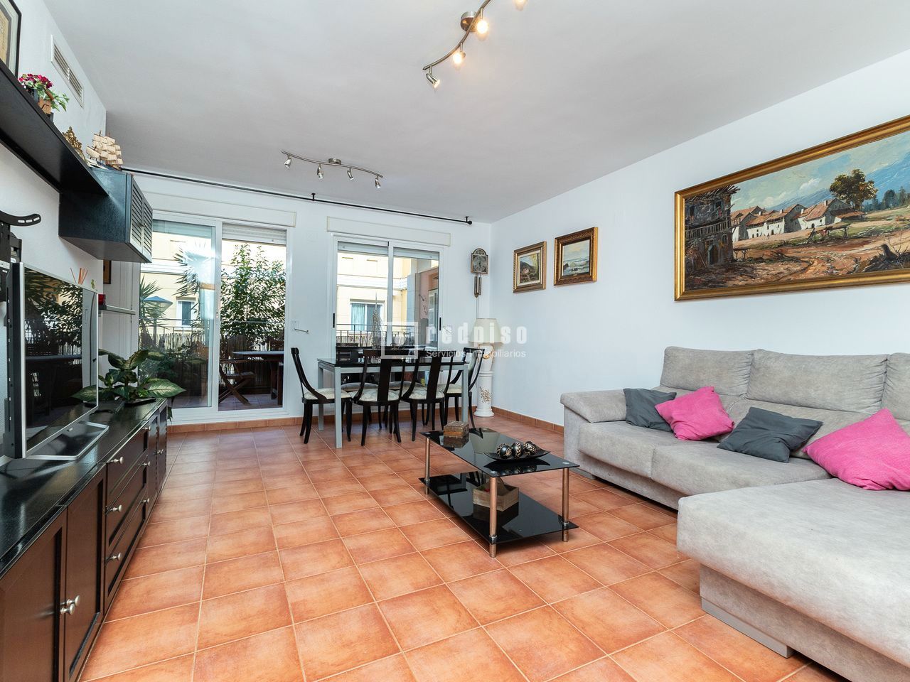 Living room of Flat for sale in Chiva  with Air Conditioner, Heating and Terrace
