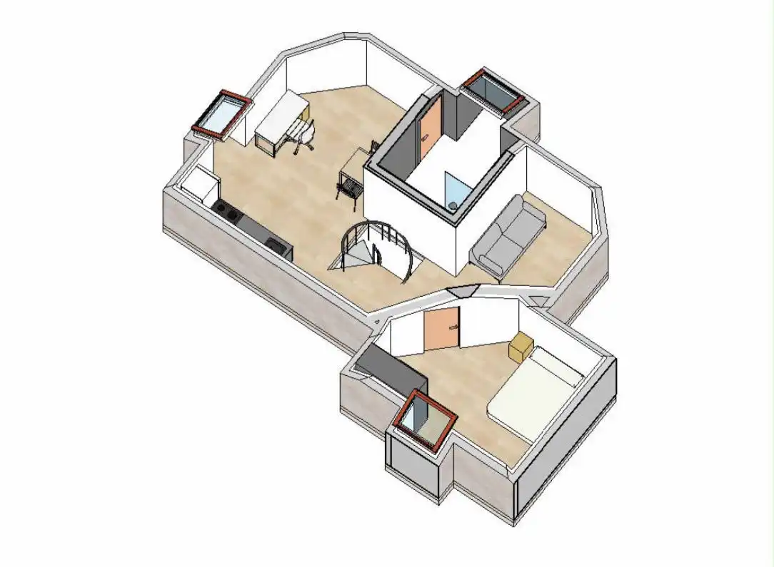 Estudio en alquiler en El Bosque, imagen 4