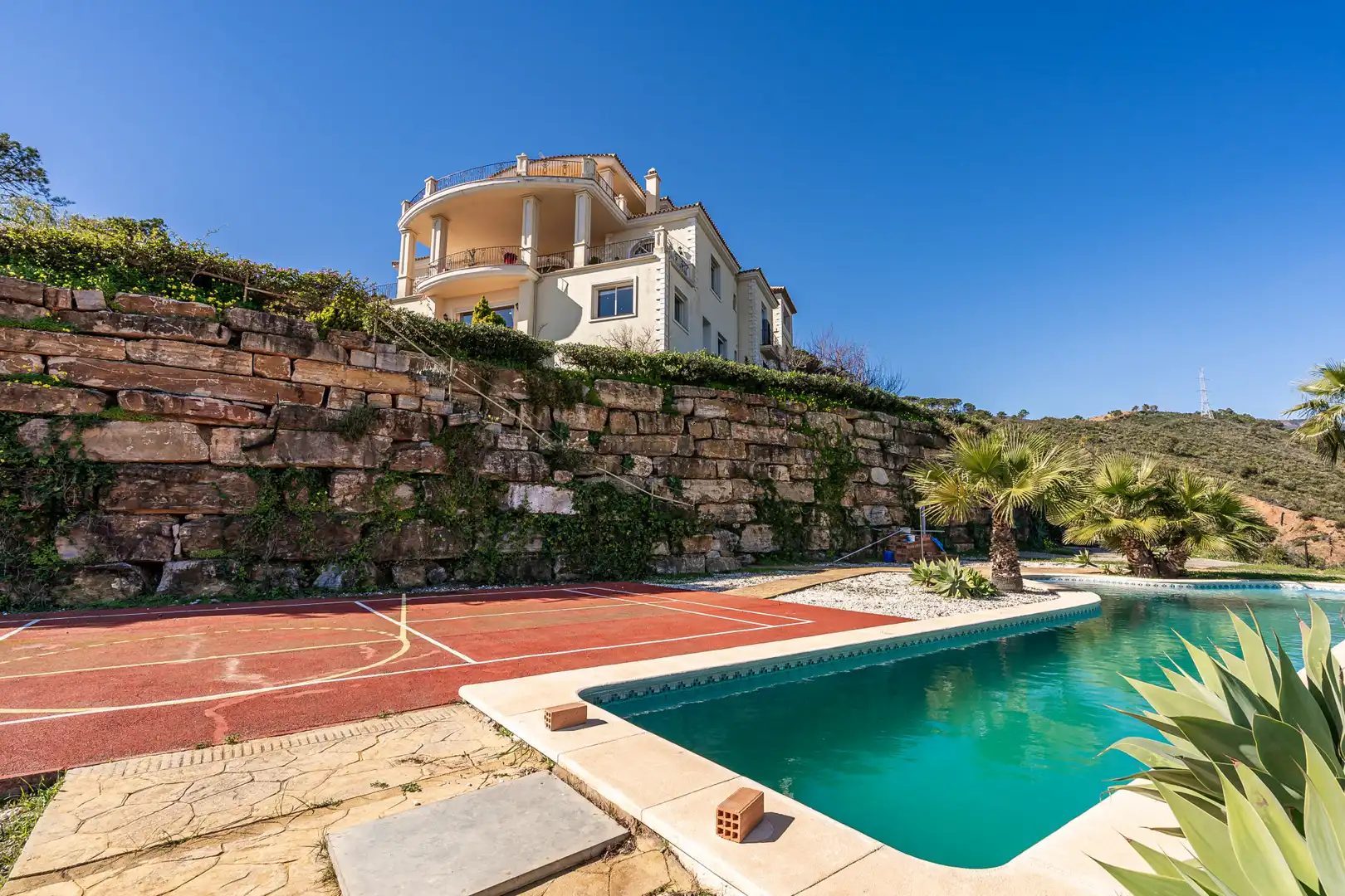 Jardín de Casa o chalet en venta en Estepona con Aire acondicionado, Terraza y Amueblado