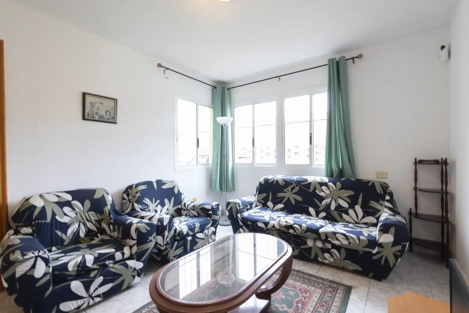 Sala de estar de Casa adosada en venta en San Juan de la Rambla con Terraza