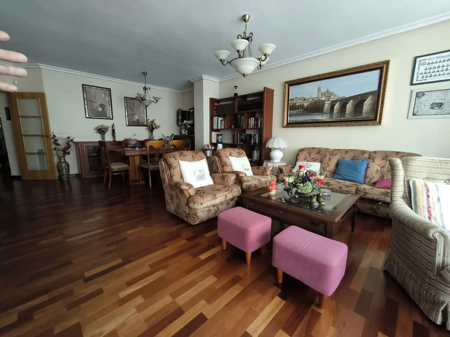 Sala d'estar de Pis en venda en Murcia amb Aire condicionat i Calefacció