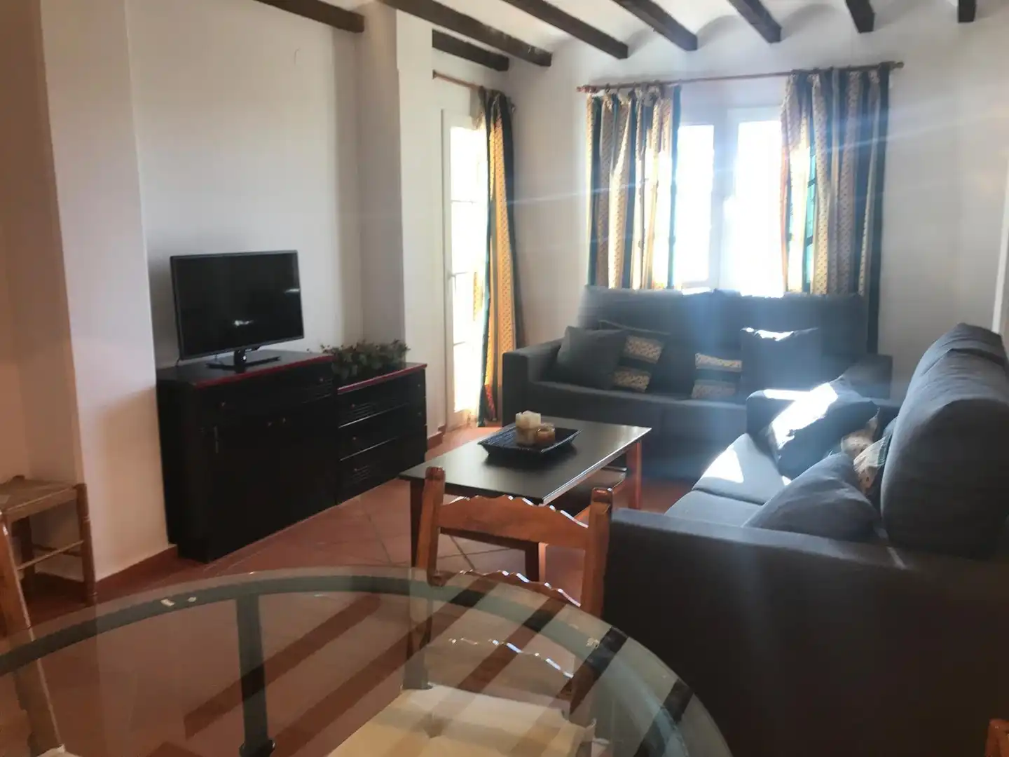 Sala de estar de Apartamento en venta en Sierra Nevada con Terraza