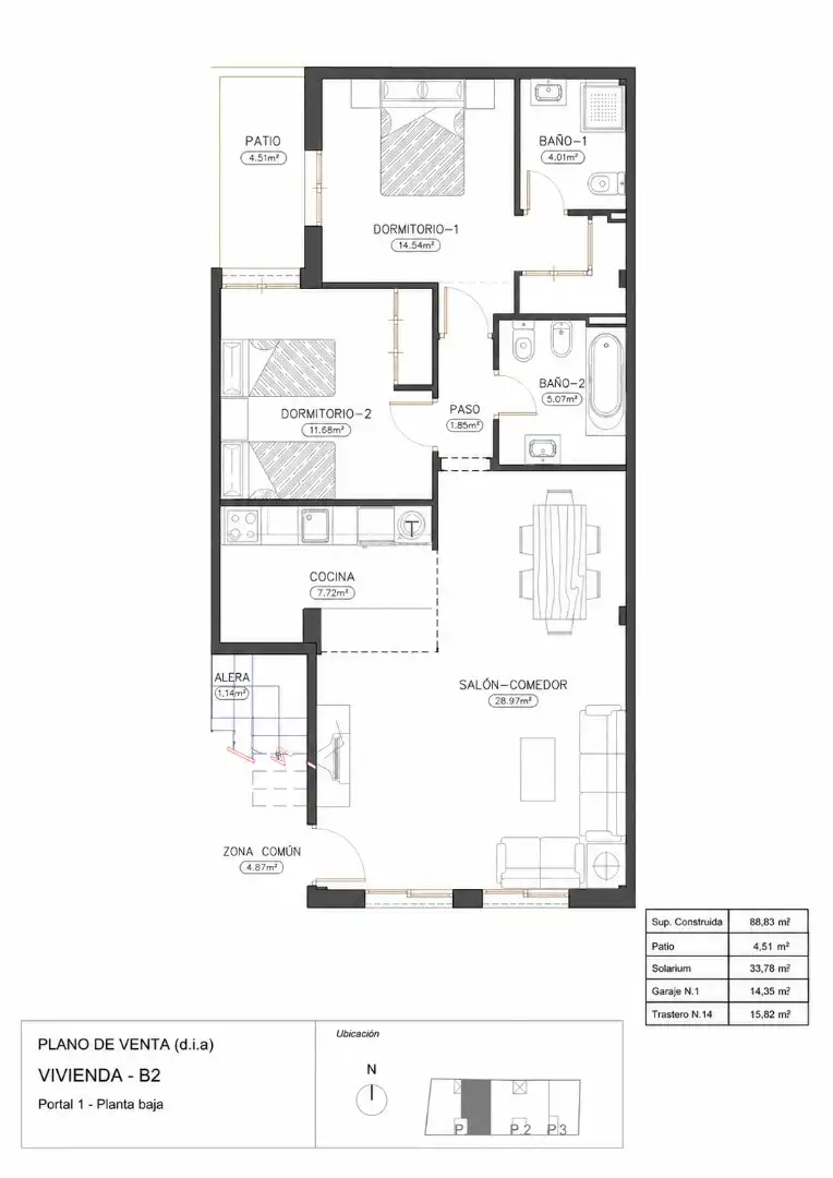 Apartamento en venta en Cuevas del Almanzora con Terraza, Trastero y Piscina comunitaria