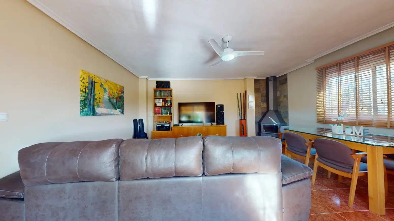 Sala de estar de Casa o chalet en venta en Mutxamel con Jardín privado y Terraza