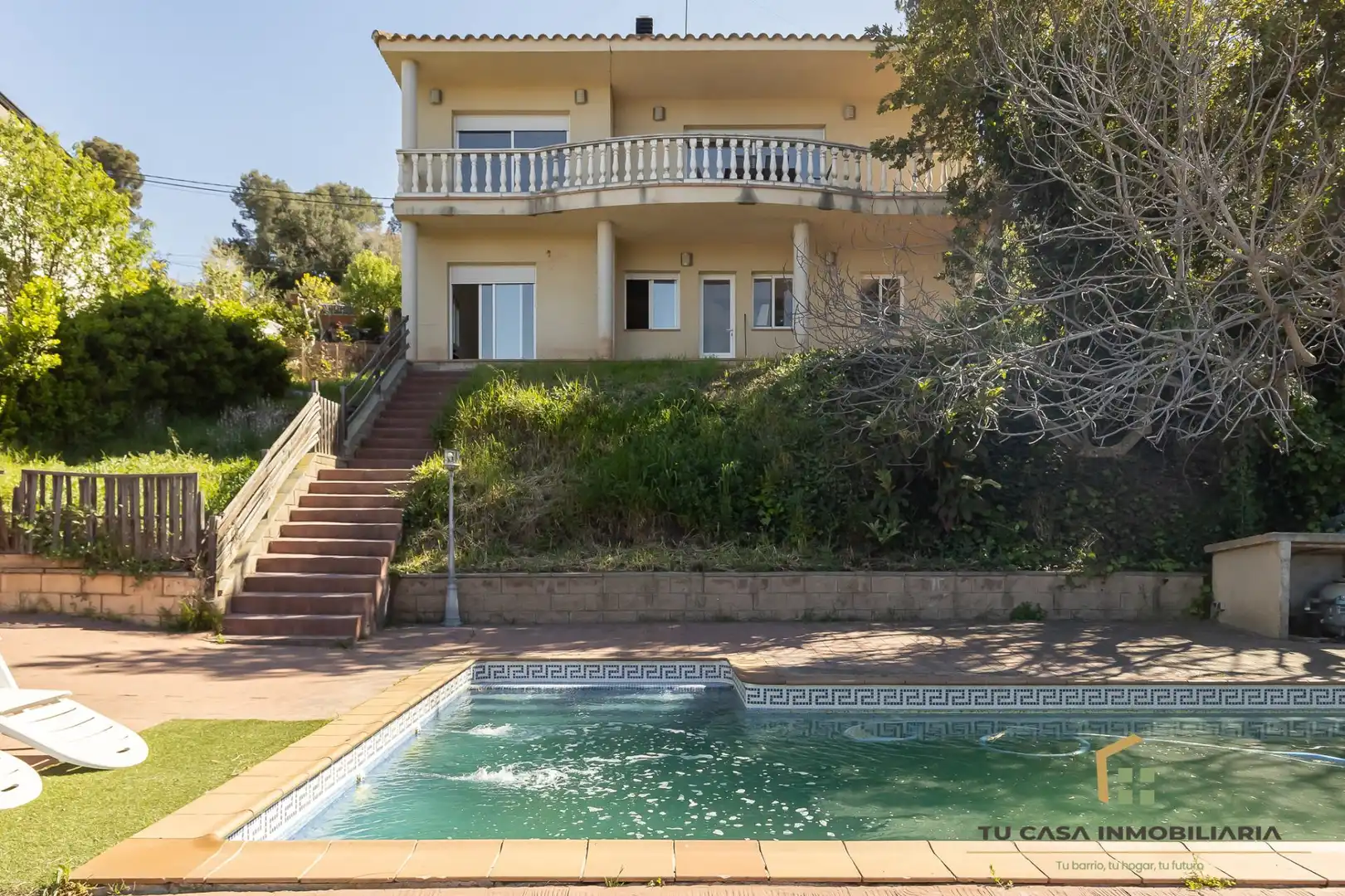 Piscina de Finca rústica en venta en Castellví de Rosanes con Calefacción, Jardín privado y Trastero