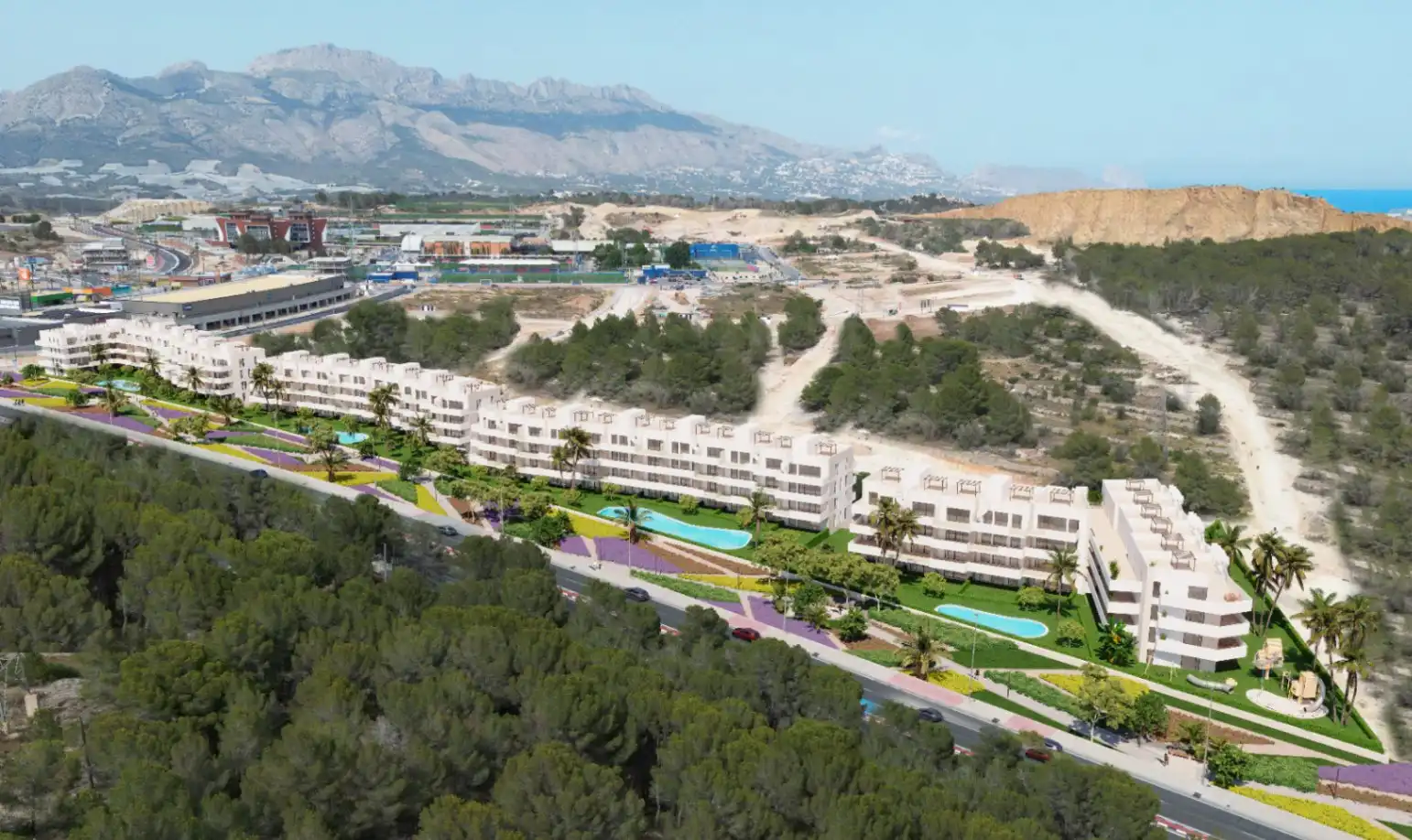 Apartament amb piscina en venda a La Nucia Pueblo, imagen 2
