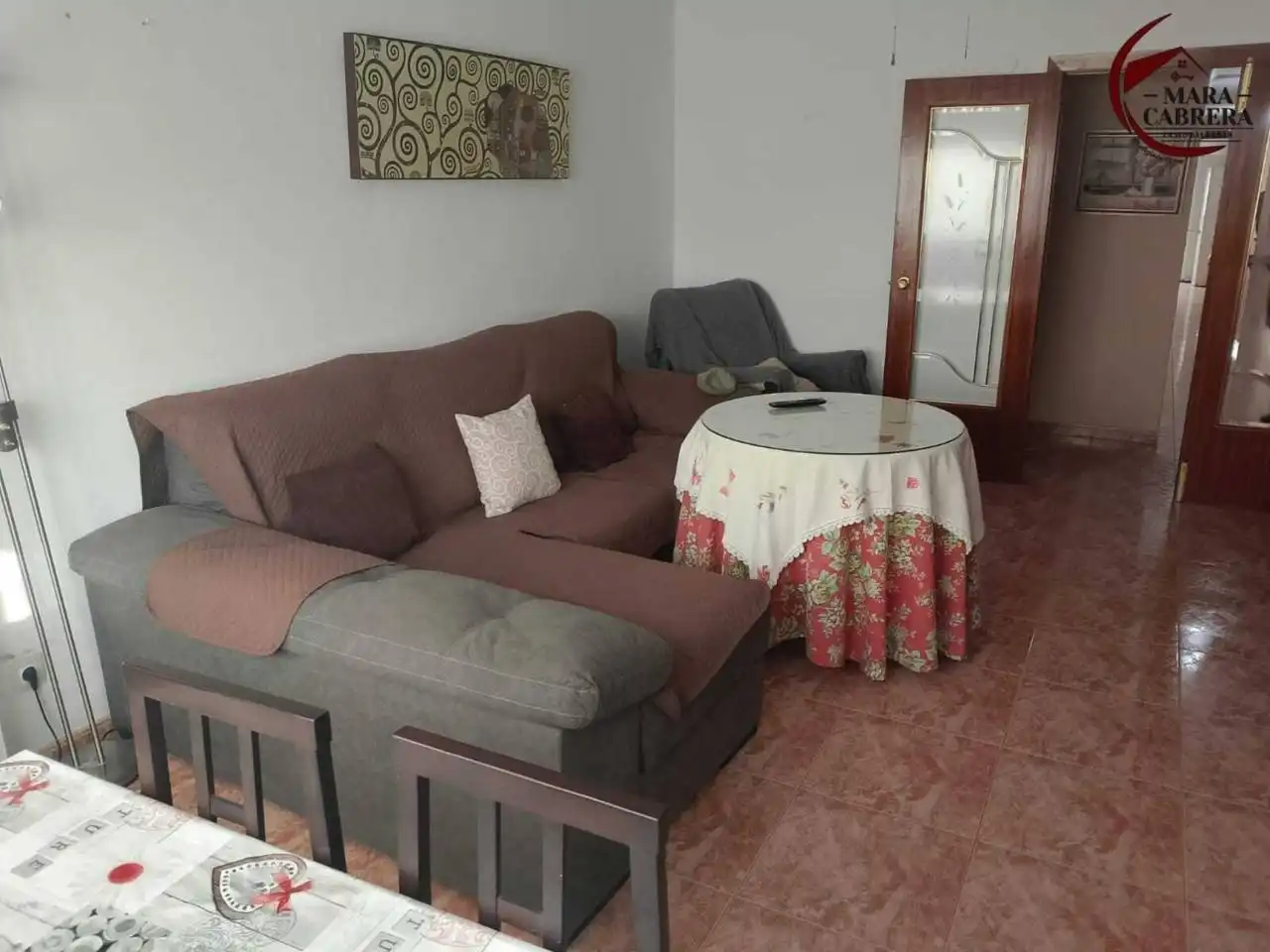 Sala de estar de Piso en venta en Gandia con Aire acondicionado, Terraza y Amueblado