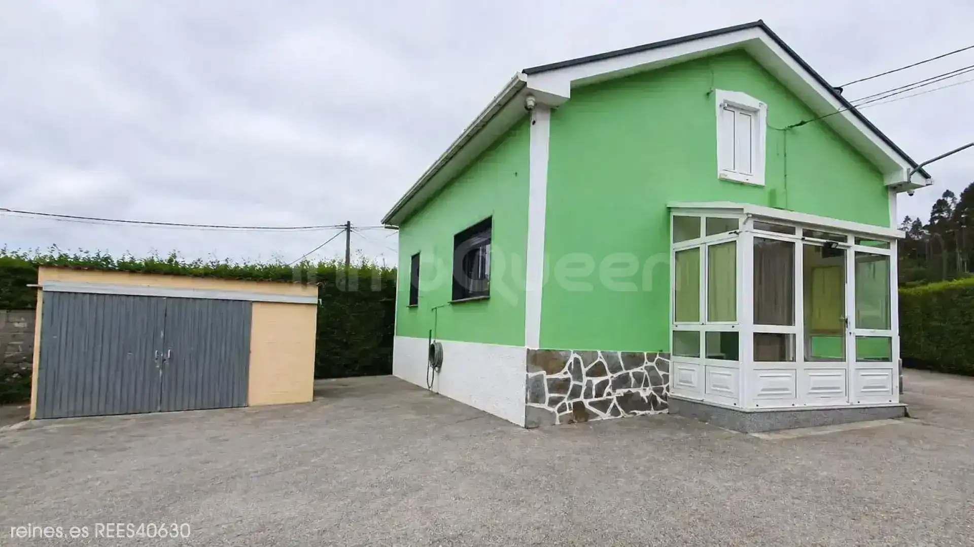 Außenansicht von Haus oder Chalet zum Verkauf in Barreiros mit Klimaanlage, Heizung und Privatgarten