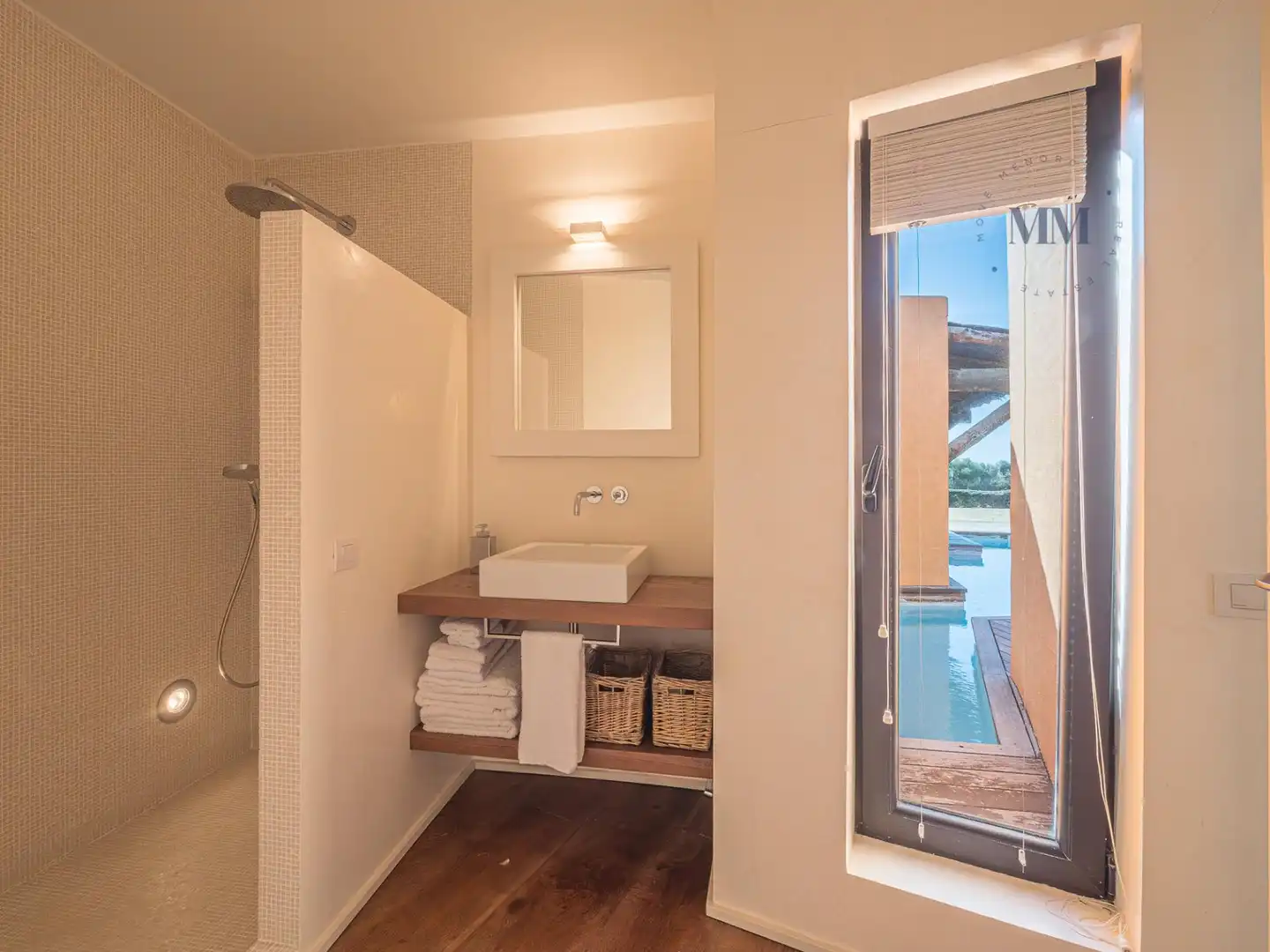 Baño de Casa o chalet en venta en Sant Lluís con Aire acondicionado, Calefacción y Jardín privado
