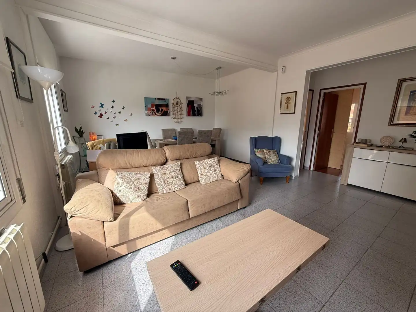 Living room of Flat for sale in Terrassa  with Heating