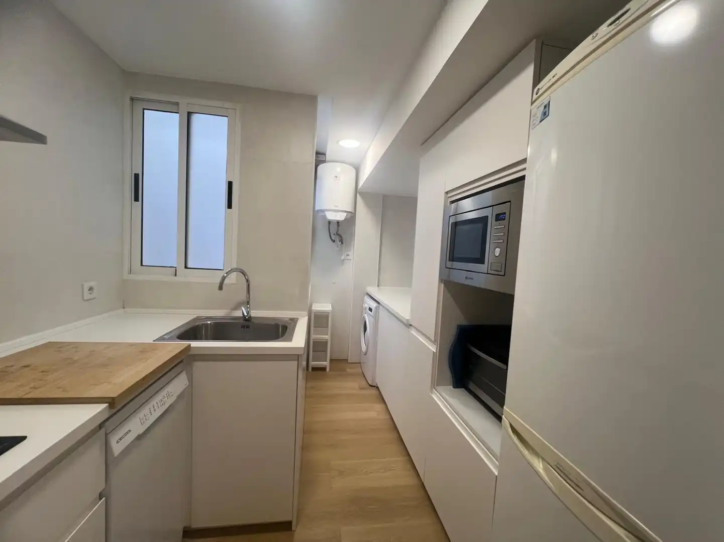 Cuina de Pis de lloguer en Sagunto / Sagunt amb Aire condicionat, Parquet i Moblat