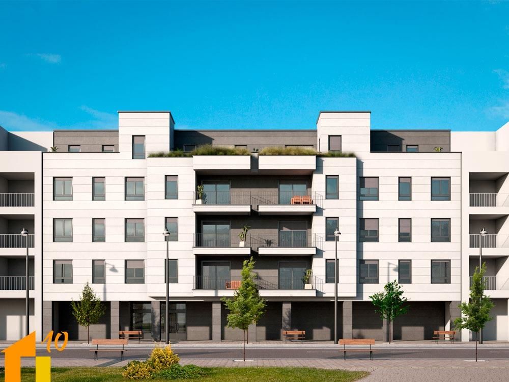 Exterior view of Flat for sale in Burgos Capital  with Heating, Terrace and Storage room