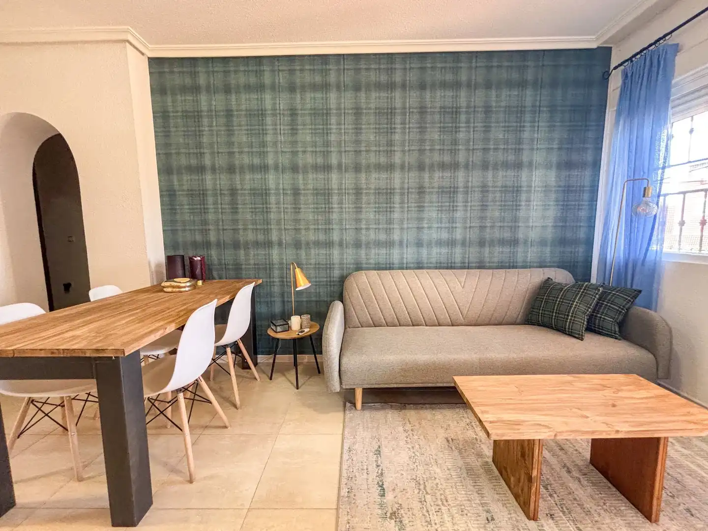 Sala d'estar de Pis de lloguer en Orihuela amb Aire condicionat, Calefacció i Terrassa