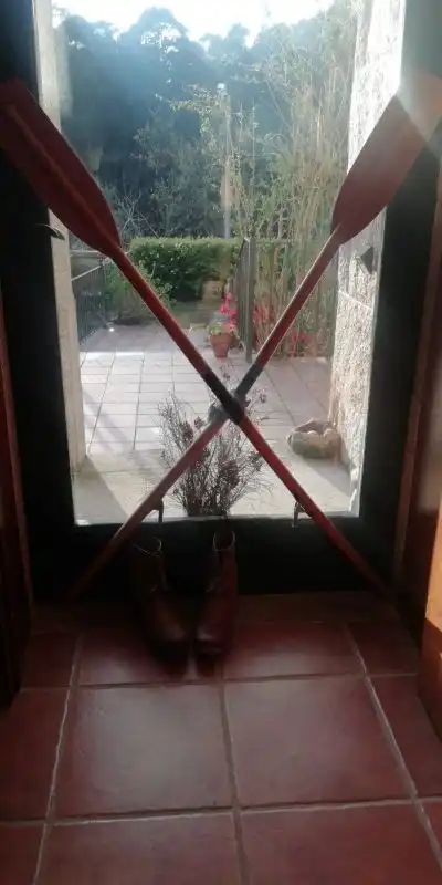 Jardí de Casa o xalet en venda en Poio amb Aire condicionat, Calefacció i Jardí privat