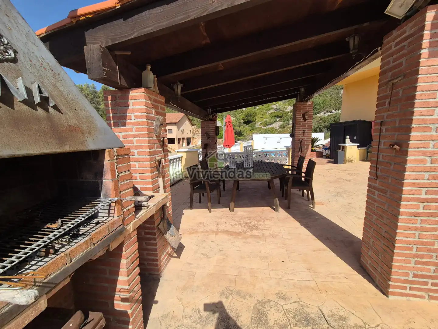 Terraza de Casa o chalet en venta en Olesa de Bonesvalls con Aire acondicionado, Calefacción y Jardín privado
