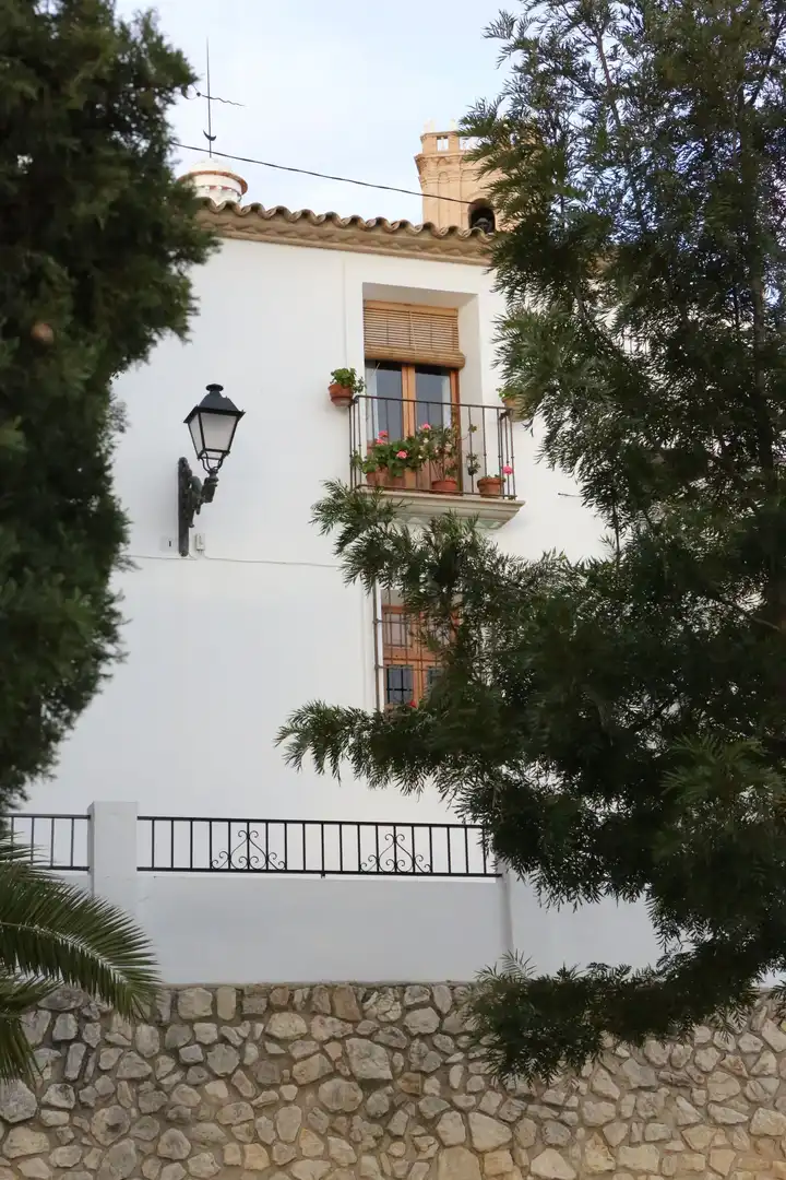 Außenansicht von Country house zum Verkauf in Altea mit Klimaanlage, Abstellraum und Schwimmbad