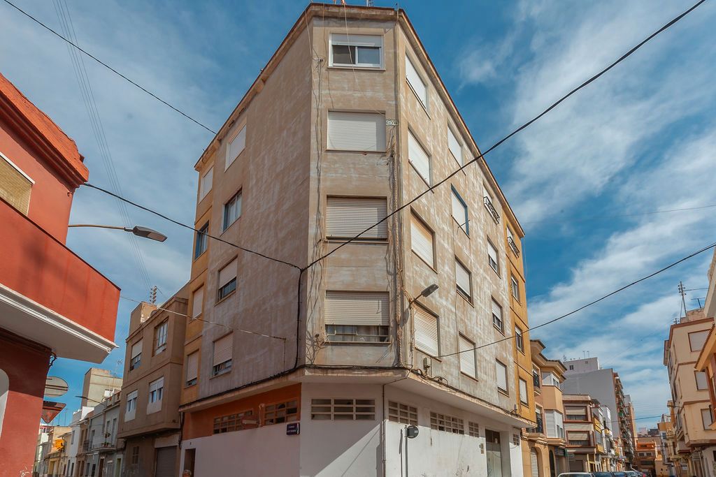 Exterior view of Flat for sale in Burriana / Borriana