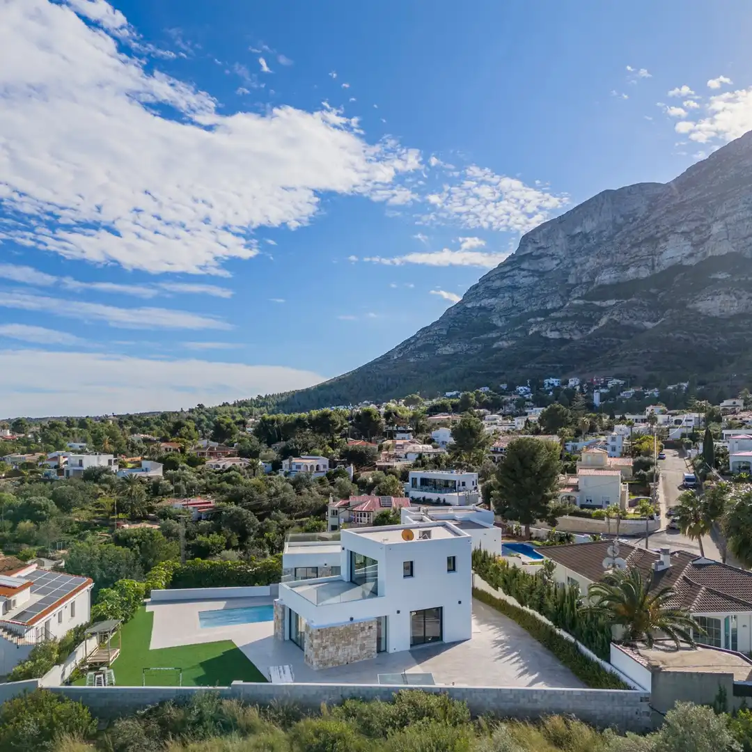 Exterior view of Houses for sale in Dénia  with Air Conditioner, Heating and Private garden